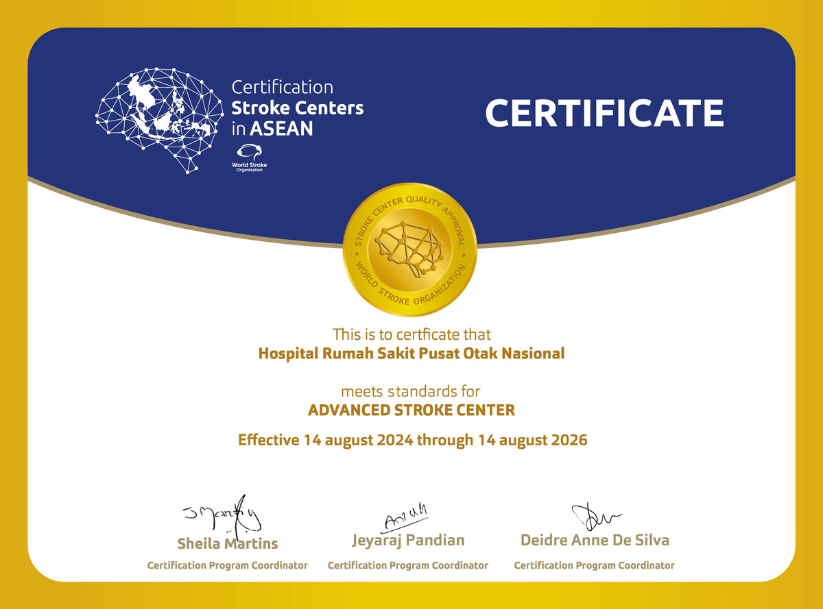 Sertifikat Advanced Stroke Center
