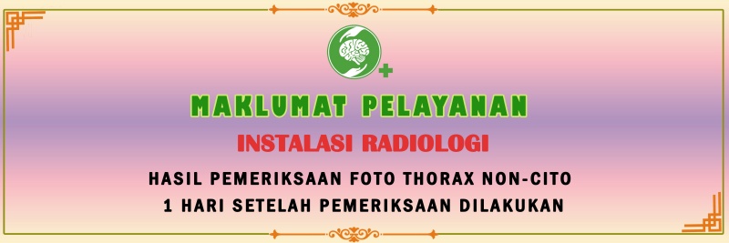 maklumat pelayanan radiologi